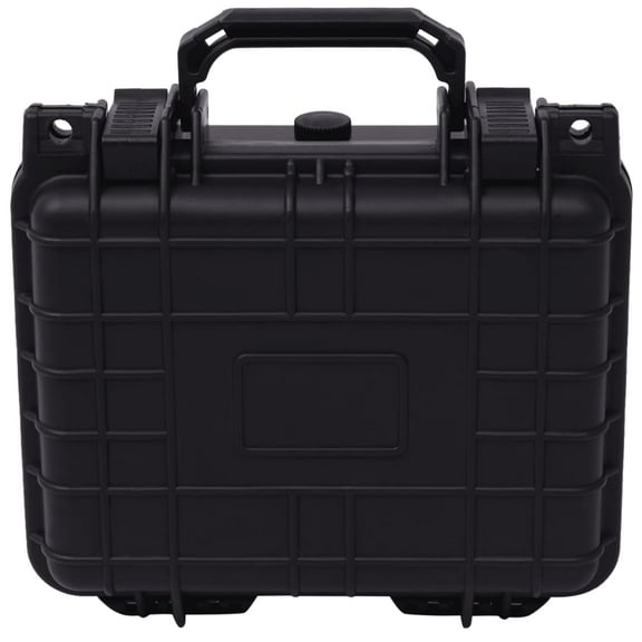 vidaXL Protective Case Hard Carry Camera Case Equipment Storage Box Black