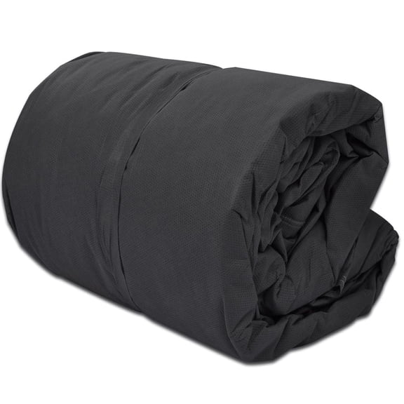 vidaXL RV Cover Caravan Top Cover Breathable Motorhome Protective Cover Gray