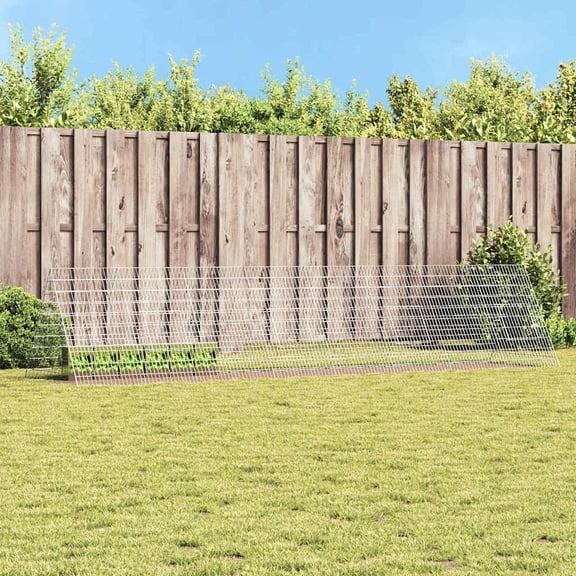 vidaXL Rabbit Cage Silver 215 x 100 x 85 cm Galvanised Steel