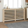 thumbnail image 1 of vidaXL Radiator Cover Office Heating Cabinet Cupboard Shelf Solid Wood Pine, 1 of 7
