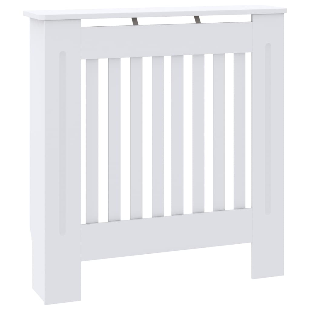 vidaXL Decorative Radiator Cover with Shelf, Home Office Heater Cabinet ...