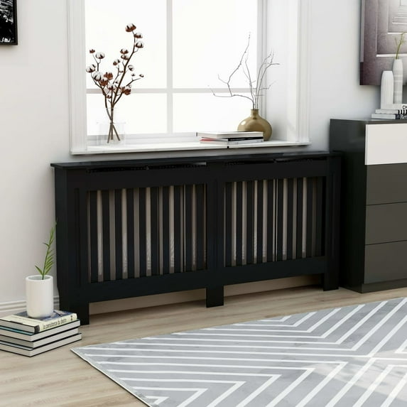 vidaXL Radiator Cover Radiator Guard for Home Office Heater Cabinet Cover MDF