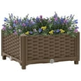 thumbnail image 1 of vidaXL Raised Bed 15.7"x15.7"x9.1" Polypropylene, 1 of 6