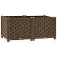 thumbnail image 1 of vidaXL Raised Bed 31.5"x15.7"x15" Polypropylene, 1 of 7