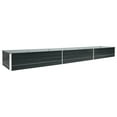 thumbnail image 1 of vidaXL Raised Garden Bed Galvanized Steel Anthracite Planter Box Multi Sizes, 1 of 81