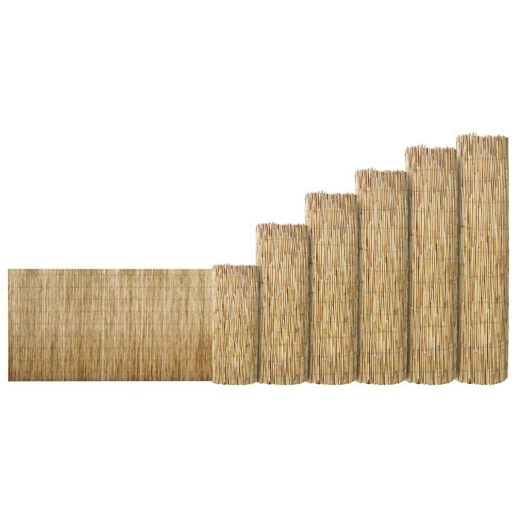 Natural Reed Privacy Fence Roll for Tropical Outdoor Decor