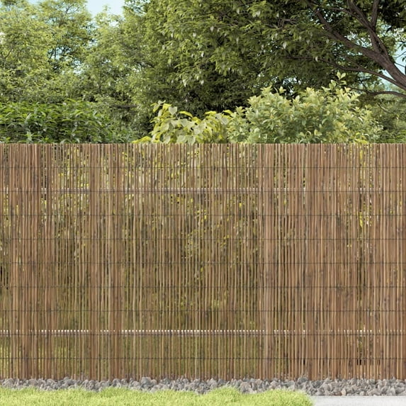 vidaXL Garden Fence 196.9"x35.4" Reed