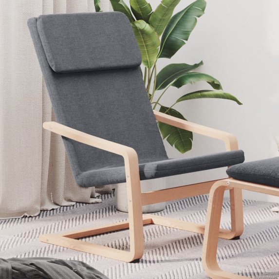 vidaXL Chair Accent Armchair Relaxing Seating Office Chair Furniture Fabric