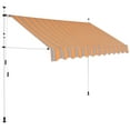 thumbnail image 1 of vidaXL Retractable Awning with Hand Crank Sunshade Shelter for Patio Outdoor, 1 of 91