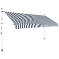 thumbnail image 1 of vidaXL Retractable Awning with Hand Crank Sunshade Shelter for Patio Outdoor, 1 of 91