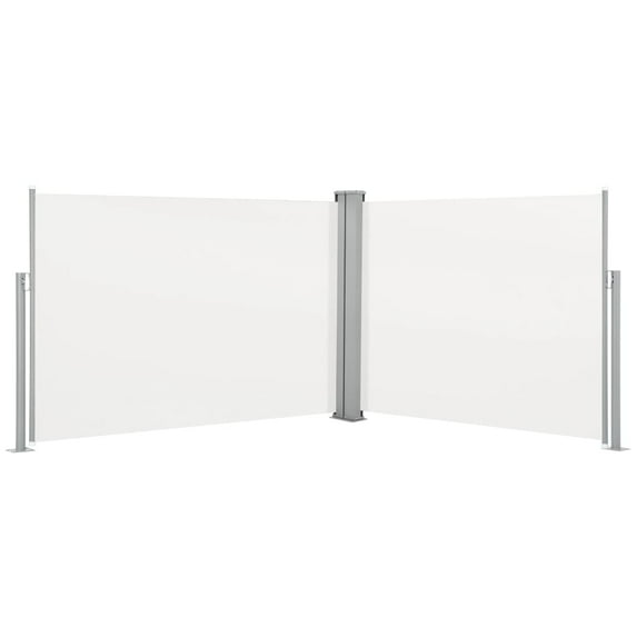 vidaXL Retractable Side Awning Folding Privacy Screen Outdoor Divider Wall