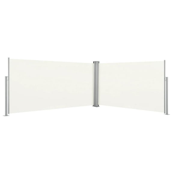 vidaXL Retractable Side Awning Folding Privacy Screen Outdoor Divider Wall