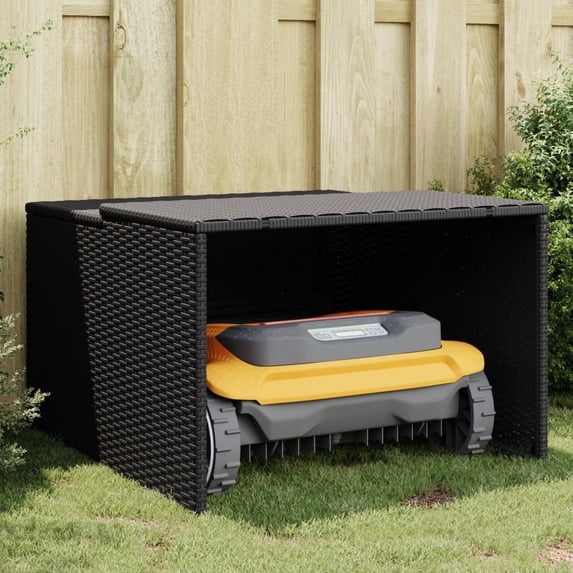 Vidaxl vidaXL Robot Mower Garage Storage Shelter Garden Outdoor Lawn Poly ...