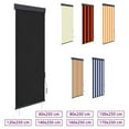thumbnail image 1 of vidaXL Roller Blind Window Shade with Hand Crank Blackout Blind for Office, 1 of 71