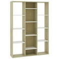 thumbnail image 1 of vidaXL Room Divider Display Bookshelf Bookcase for Living Room Engineered Wood, 1 of 28