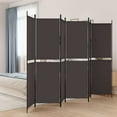 thumbnail image 1 of vidaXL Room Divider Folding Partition Privacy Screen for Home Office Fabric, 1 of 224