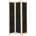 thumbnail image 1 of vidaXL Room Divider Folding Privacy Screen for Home Living Room Office Fabric, 1 of 94