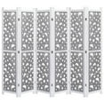 thumbnail image 1 of vidaXL Room Divider Folding Privacy Screen for Room Separation Solid Wood, 1 of 40