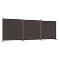 thumbnail image 1 of vidaXL Room Divider Folding Wall Partition Privacy Screen for Office Fabric, 1 of 28