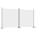 thumbnail image 1 of vidaXL Freestanding Folding Room Divider Fabric Privacy Screen Beige for Office, 1 of 28