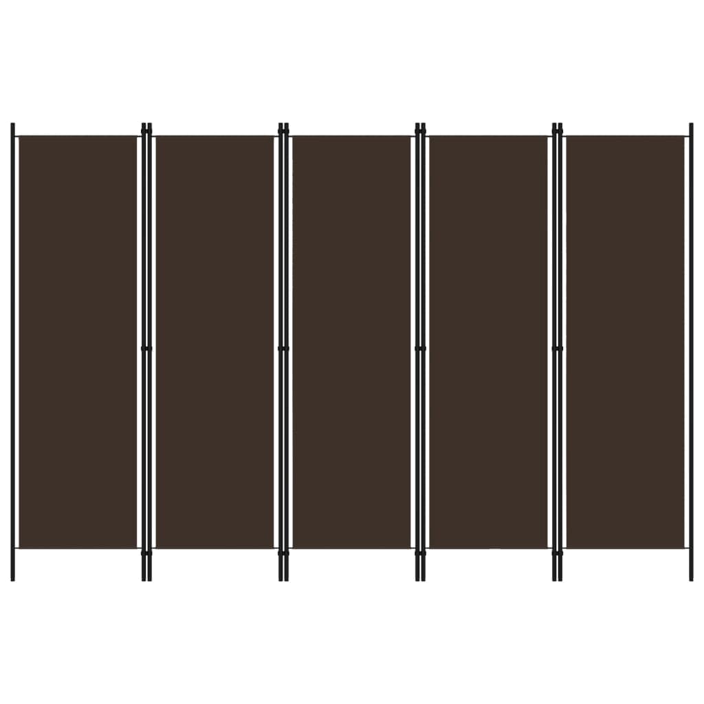 vidaXL Room Divider Freestanding Folding Privacy Screen for Room Separation
