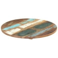 thumbnail image 1 of vidaXL Round Table Top 27.6" 0.98"-1.06" Solid Reclaimed Wood, 1 of 72