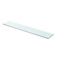 thumbnail image 1 of vidaXL Shelf Panel Glass Clear 35.4"x5.9", 1 of 4