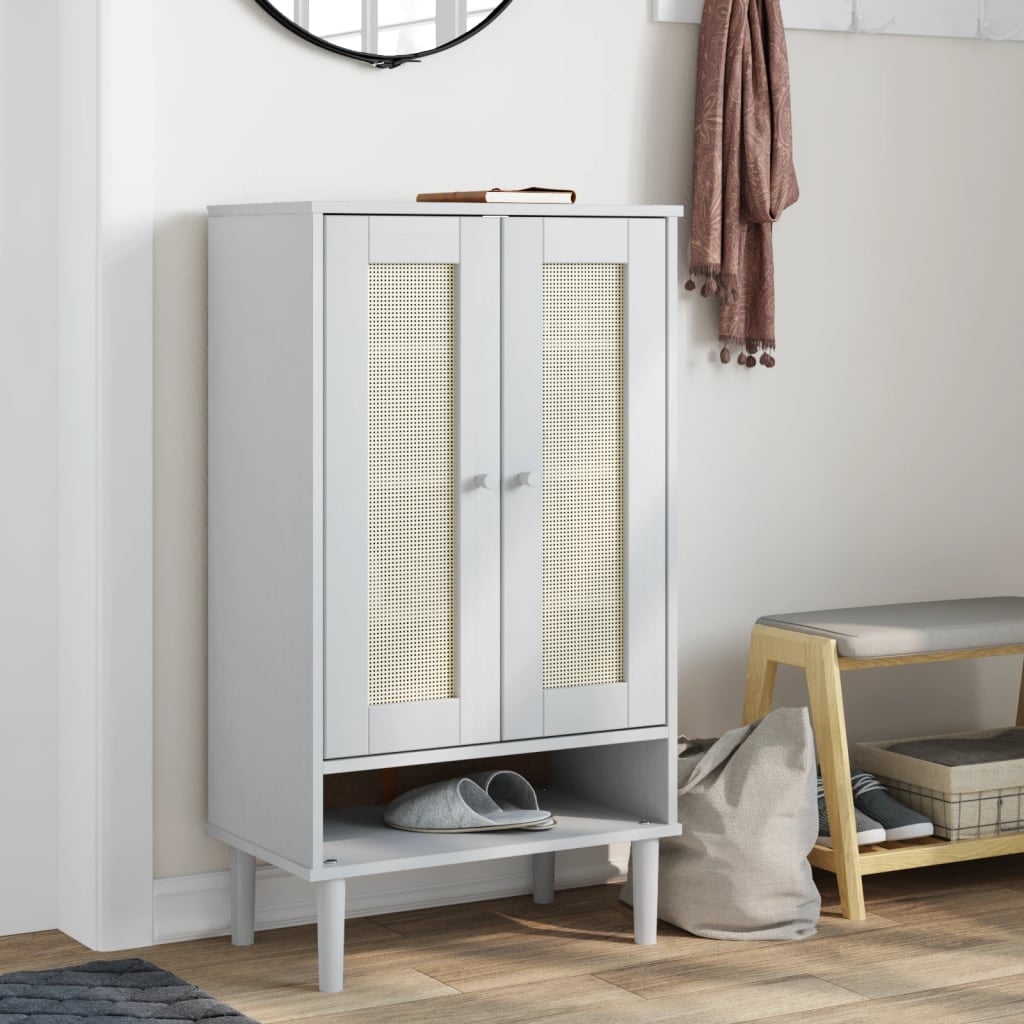 vidaXL SENJA Shoe Cabinet - Thumbnail 3