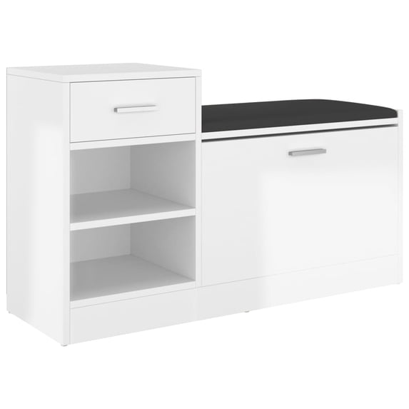 vidaXL Shoe Storage Bench Entryway Bench with Shoe Organizer Shoe Cabinet