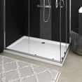 thumbnail image 1 of vidaXL Shower Base Pan with Center Drain Shower Tray Bath Pan ABS Rectangular, 1 of 109