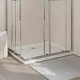 thumbnail image 1 of vidaXL Shower Base Pan with Center Drain Shower Tray Bath Pan ABS Rectangular, 1 of 7