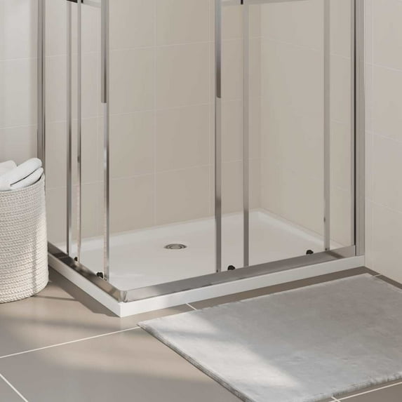 vidaXL ABS Rectangular Shower Base