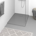thumbnail image 1 of vidaXL Shower Base Pan with Center Drain Shower Tray Bath Pan SMC Rectangular, 1 of 7