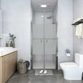 thumbnail image 1 of vidaXL Shower Door Half Frosted ESG 28"x74.8", 1 of 5