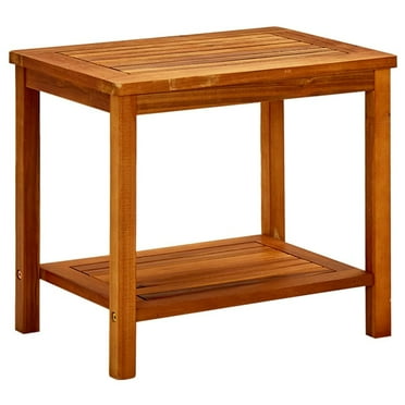 vidaXL Side Table End Table Coffee Table Indoor Outdoor Solid Wood Acacia