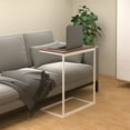 thumbnail image 1 of vidaXL Side Table White 21.7"x13.8"x26" Engineered Wood, 1 of 5