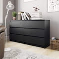 thumbnail image 1 of vidaXL Sideboard Chipboard Drawer Side Cabinet Storage Cupboard Multi Colors, 1 of 30