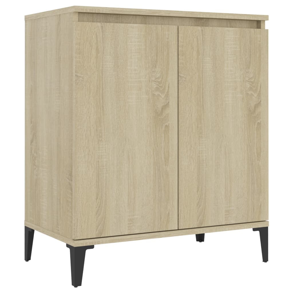 vidaXL Sideboard Book Side Storage Cabinet Buffet Engineered Wood Multi ...