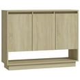 thumbnail image 1 of vidaXL Sideboard Chipboard Living Room Storage Cabinet Smoked Oak/Sonoma Oak, 1 of 26