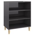 thumbnail image 1 of vidaXL Sideboard Nightstand End Side Table for Living Room Engineered Wood, 1 of 25