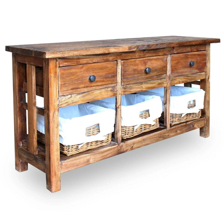 Vidaxl sideboard solid reclaimed wood deals