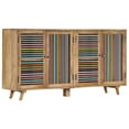 thumbnail image 1 of vidaXL Sideboard Storage Cabinet Buffet Sideboard Cabinet Solid Wood Mango, 1 of 10