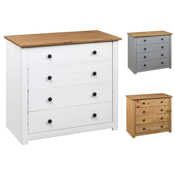 vidaXL Sideboard Storage Cabinet Drawer for Bedroom Side Cabinet Panama Range