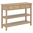 thumbnail image 1 of vidaXL Sideboard with 2 Drawers Console Table Side Table with 2 Shelves MDF, 1 of 16