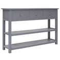 thumbnail image 1 of vidaXL Sideboard with 3 Drawers Console Table Side Table with 2 Shelves Wood, 1 of 9