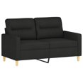 thumbnail image 1 of vidaXL Sofa Accent Upholstered 3-Seater Sofa Couch for Living Room Fabric, 1 of 7