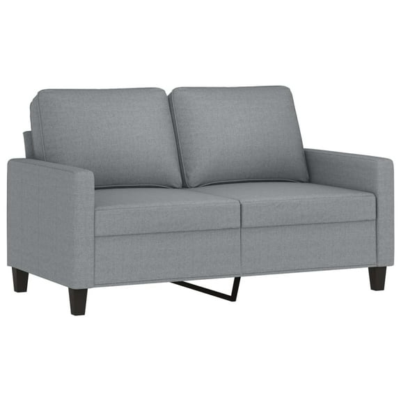 vidaXL Sofa Chair Upholstered Accent Armchair Sofa Comfort Dark Gray Fabric