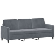 vidaXL Sofa Chair Upholstered Single Sofa Armchair for Living Room Velvet