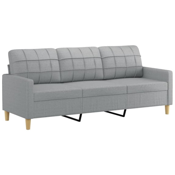 vidaXL Sofa Upholstered Accent Sofa Chair Couch Living Room Seating Fabric