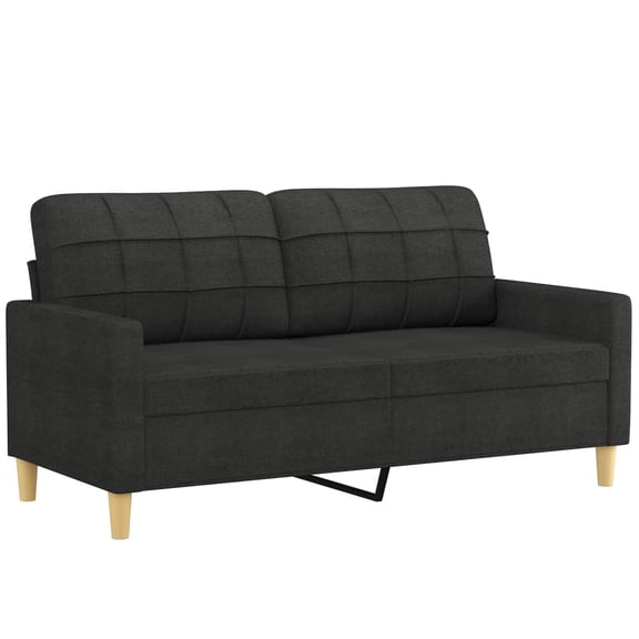 vidaXL Sofa Upholstered Accent Sofa Chair Couch Living Room Seating Fabric
